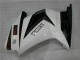 2008-2012 Blanc Noir Kawasaki EX250 Carénage Moto 2008-2012 Blanc Noir Kawasaki EX250 Carénage Moto