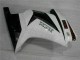 2008-2012 Blanc Noir Kawasaki EX250 Carénage Moto 2008-2012 Blanc Noir Kawasaki EX250 Carénage Moto