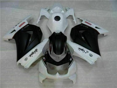 2008-2012 Blanc Noir Ninja Kawasaki EX250 Carénage Moto