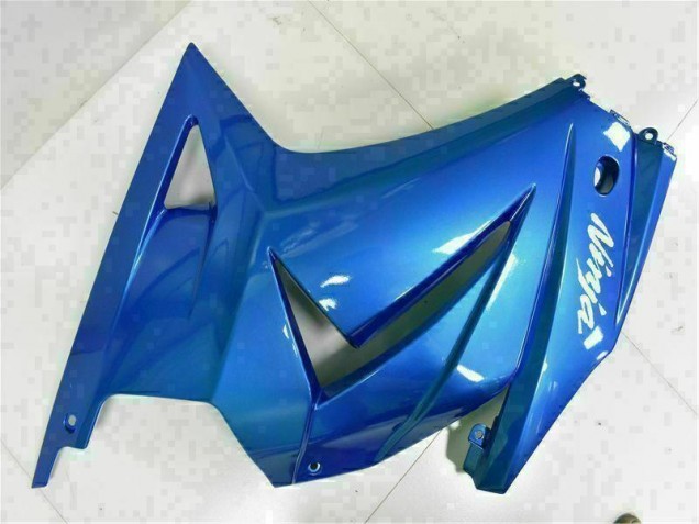 2008-2012 Bleu Noir Blanc Ninja Kawasaki EX250 Carénage Moto 2008-2012 Bleu Noir Blanc Ninja Kawasaki EX250 Carénage Moto