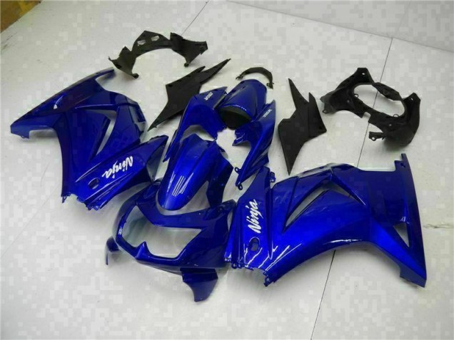 2008-2012 Bleu Noir Blanc Ninja Kawasaki EX250 Carénages Moto 2008-2012 Bleu Noir Blanc Ninja Kawasaki EX250 Carénages Moto