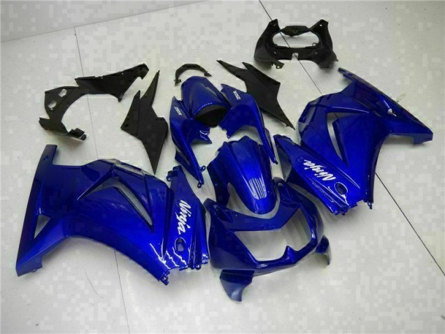 2008-2012 Bleu Noir Blanc Ninja Kawasaki EX250 Carénages Moto 2008-2012 Bleu Noir Blanc Ninja Kawasaki EX250 Carénages Moto