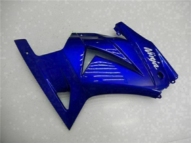 2008-2012 Bleu Noir Blanc Ninja Kawasaki EX250 Carénages Moto 2008-2012 Bleu Noir Blanc Ninja Kawasaki EX250 Carénages Moto