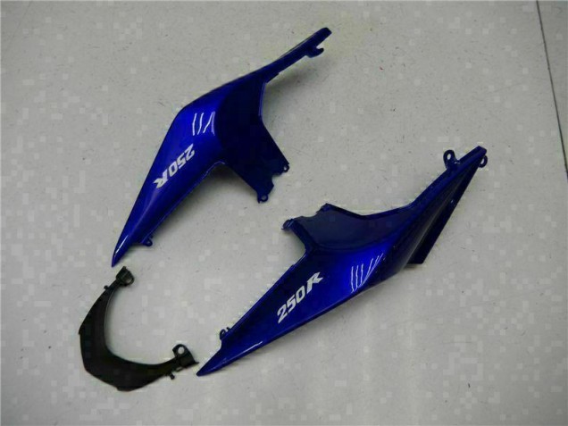 2008-2012 Bleu Noir Blanc Ninja Kawasaki EX250 Carénages Moto 2008-2012 Bleu Noir Blanc Ninja Kawasaki EX250 Carénages Moto