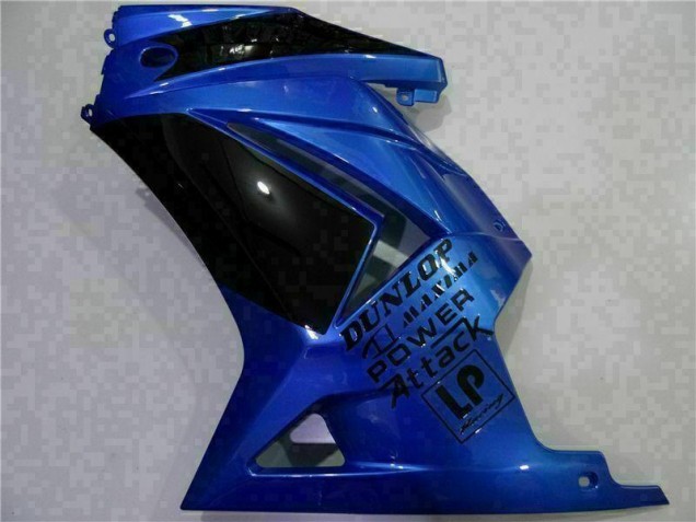 2008-2012 Bleu Noir Kawasaki EX250 Carénage Moto 2008-2012 Bleu Noir Kawasaki EX250 Carénage Moto