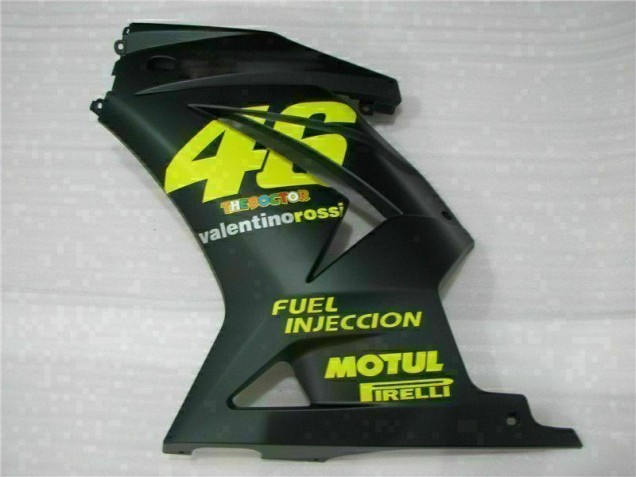 2008-2012 Noir Jaune 46 Kawasaki EX250 Carénage Moto 2008-2012 Noir Jaune 46 Kawasaki EX250 Carénage Moto