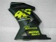 2008-2012 Noir Jaune 46 Kawasaki EX250 Carénage Moto 2008-2012 Noir Jaune 46 Kawasaki EX250 Carénage Moto
