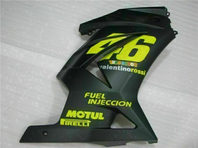 2008-2012 Noir Jaune 46 Kawasaki EX250 Carénage Moto 2008-2012 Noir Jaune 46 Kawasaki EX250 Carénage Moto