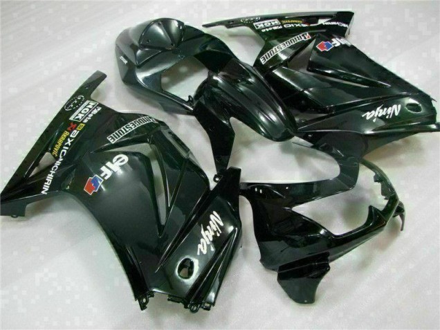 2008-2012 Noir Kawasaki EX250 Carénage Moto 2008-2012 Noir Kawasaki EX250 Carénage Moto