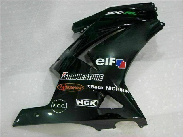 2008-2012 Noir Kawasaki EX250 Kit Carénages Motos Complet 2008-2012 Noir Kawasaki EX250 Kit Carénages Motos Complet