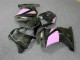 2008-2012 Noir Rose Ninja Kawasaki EX250 Carénage Moto 2008-2012 Noir Rose Ninja Kawasaki EX250 Carénage Moto