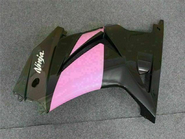 2008-2012 Noir Rose Ninja Kawasaki EX250 Carénage Moto 2008-2012 Noir Rose Ninja Kawasaki EX250 Carénage Moto