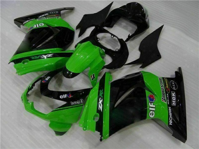 2008-2012 Noir Vert Kawasaki EX250 Carrosserie Moto 2008-2012 Noir Vert Kawasaki EX250 Carrosserie Moto