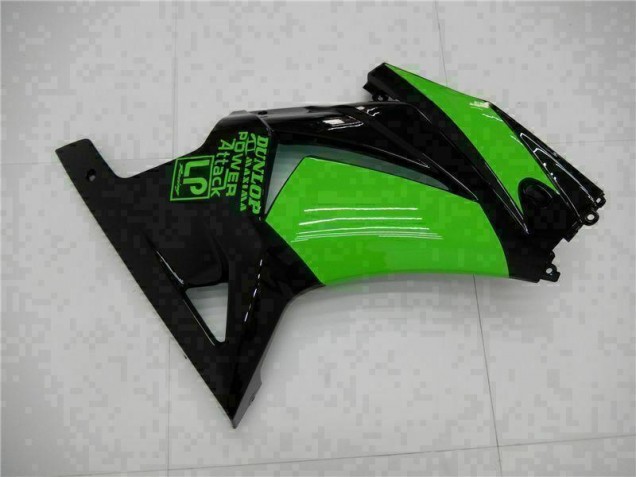 2008-2012 Noir Vert Ninja Kawasaki EX250 Carénage Moto