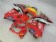 2008-2012 Rouge Jaune Kawasaki EX250 Carénage Moto 2008-2012 Rouge Jaune Kawasaki EX250 Carénage Moto