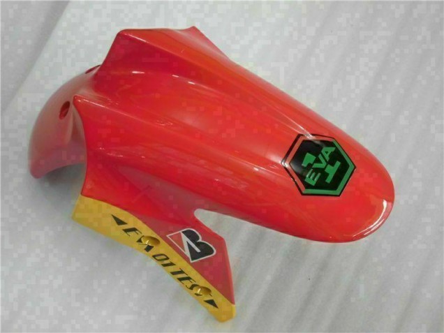 2008-2012 Rouge Jaune Kawasaki EX250 Carénage Moto 2008-2012 Rouge Jaune Kawasaki EX250 Carénage Moto