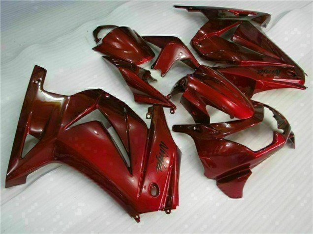 2008-2012 Rouge Ninja Kawasaki EX250 Carénage Moto 2008-2012 Rouge Ninja Kawasaki EX250 Carénage Moto