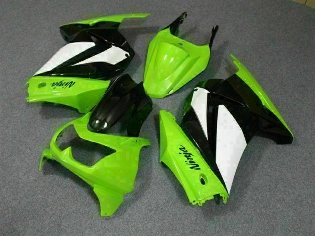 2008-2012 Vert Noir Ninja Kawasaki EX250 Carrosserie Moto 2008-2012 Vert Noir Ninja Kawasaki EX250 Carrosserie Moto