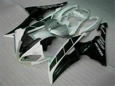 2008-2016 Blanc Noir Yamaha YZF R6 Carrosserie Moto