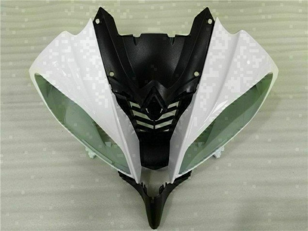 2008-2016 Blanc Noir Yamaha YZF R6 Kit Carénages Motos & Plastique 2008-2016 Blanc Noir Yamaha YZF R6 Kit Carénages Motos & Plastique