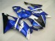 2008-2016 Bleu Blanc Noir Yamaha YZF R6 Carénages Moto 2008-2016 Bleu Blanc Noir Yamaha YZF R6 Carénages Moto