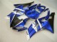 2008-2016 Bleu Blanc Noir Yamaha YZF R6 Carénages Moto 2008-2016 Bleu Blanc Noir Yamaha YZF R6 Carénages Moto