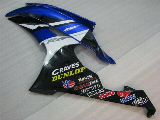 2008-2016 Bleu Yamaha YZF R6 Carénage Moto 2008-2016 Bleu Yamaha YZF R6 Carénage Moto