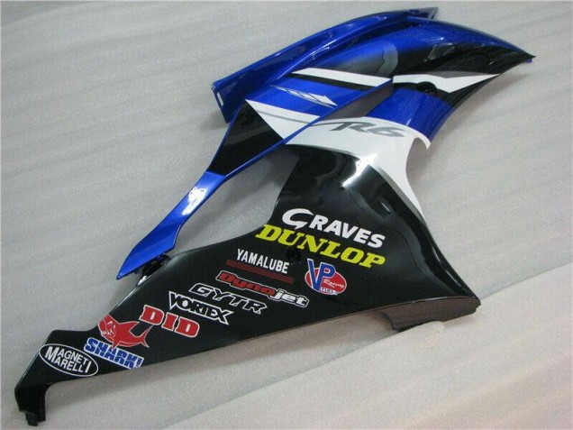 2008-2016 Bleu Yamaha YZF R6 Carénage Moto 2008-2016 Bleu Yamaha YZF R6 Carénage Moto