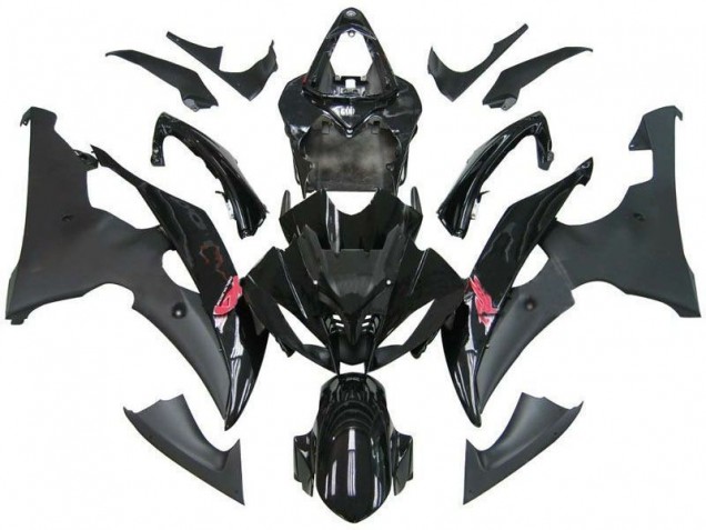 2008-2016 Contrast Noir R6 Yamaha YZF R6 Carénage Moto 2008-2016 Contrast Noir R6 Yamaha YZF R6 Carénage Moto