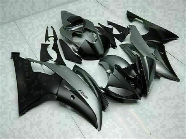 2008-2016 Gris Noir Yamaha YZF R6 Carénage Moto 2008-2016 Gris Noir Yamaha YZF R6 Carénage Moto
