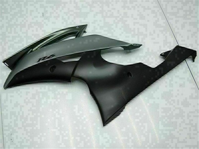 2008-2016 Gris Noir Yamaha YZF R6 Carénage Moto 2008-2016 Gris Noir Yamaha YZF R6 Carénage Moto