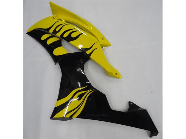 2008-2016 Jaune Noir Yamaha YZF R6 Carénage Moto 2008-2016 Jaune Noir Yamaha YZF R6 Carénage Moto