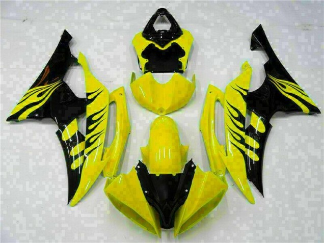 2008-2016 Jaune Yamaha YZF R6 Carénage Moto 2008-2016 Jaune Yamaha YZF R6 Carénage Moto