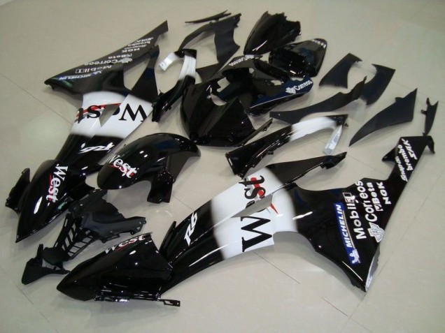 2008-2016 Noir West Yamaha YZF R6 Carénage Moto 2008-2016 Noir West Yamaha YZF R6 Carénage Moto
