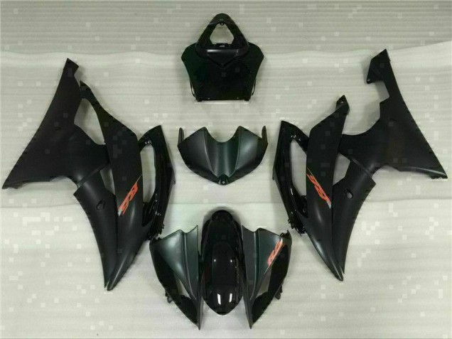 2008-2016 Noir Yamaha YZF R6 Kit Carénages Motos & Plastique 2008-2016 Noir Yamaha YZF R6 Kit Carénages Motos & Plastique