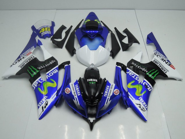 2008-2016 Nouveau Movistar Yamaha YZF R6 Carénage Moto 2008-2016 Nouveau Movistar Yamaha YZF R6 Carénage Moto
