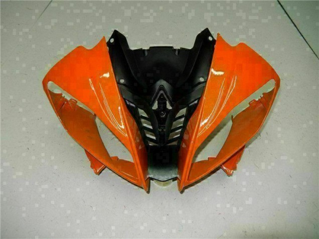 2008-2016 Orange Noir Yamaha YZF R6 Carénage Moto 2008-2016 Orange Noir Yamaha YZF R6 Carénage Moto