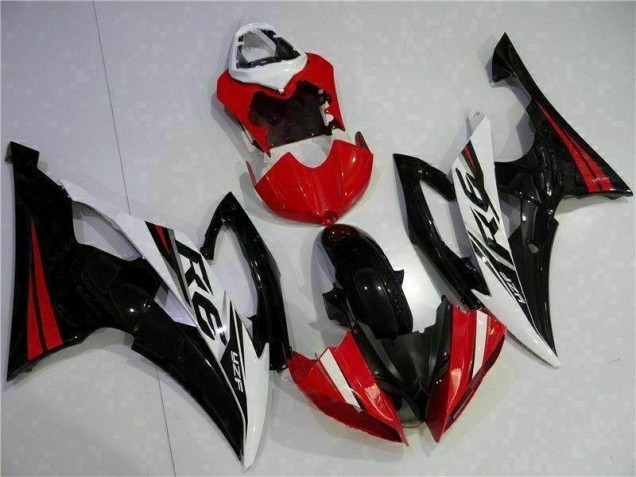 2008-2016 Rouge Noir Yamaha YZF R6 Carénage Moto 2008-2016 Rouge Noir Yamaha YZF R6 Carénage Moto