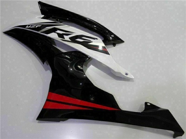2008-2016 Rouge Noir Yamaha YZF R6 Carénage Moto 2008-2016 Rouge Noir Yamaha YZF R6 Carénage Moto