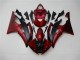 2008-2016 Rouge Noir Yamaha YZF R6 Carénages Moto 2008-2016 Rouge Noir Yamaha YZF R6 Carénages Moto