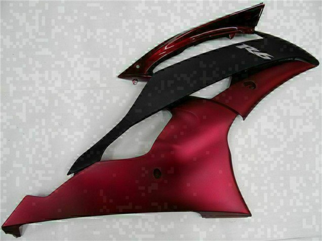 2008-2016 Rouge Noir Yamaha YZF R6 Carrosserie Moto 2008-2016 Rouge Noir Yamaha YZF R6 Carrosserie Moto