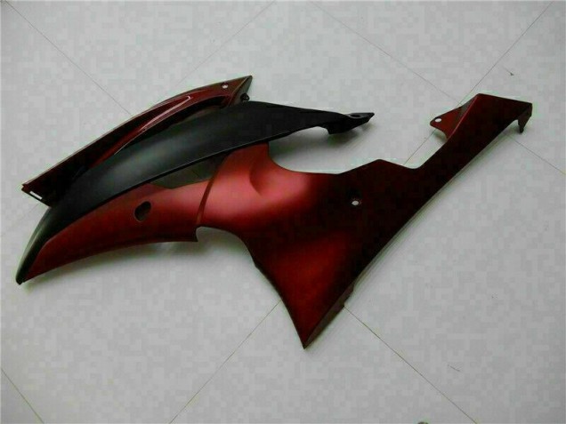 2008-2016 Rouge Noir Yamaha YZF R6 Kit Carénages Motos Complet 2008-2016 Rouge Noir Yamaha YZF R6 Kit Carénages Motos Complet