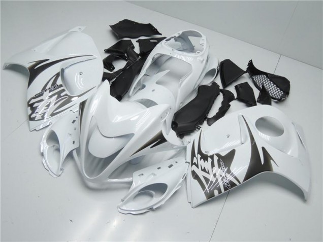 2008-2019 Blanc Suzuki GSXR 1300 Hayabusa Carénage Moto 2008-2019 Blanc Suzuki GSXR 1300 Hayabusa Carénage Moto