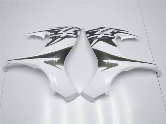 2008-2019 Blanc Suzuki GSXR 1300 Hayabusa Carénage Moto 2008-2019 Blanc Suzuki GSXR 1300 Hayabusa Carénage Moto