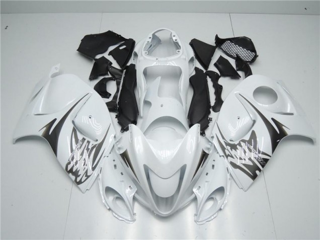 2008-2019 Blanc Suzuki GSXR 1300 Hayabusa Carénage Moto 2008-2019 Blanc Suzuki GSXR 1300 Hayabusa Carénage Moto