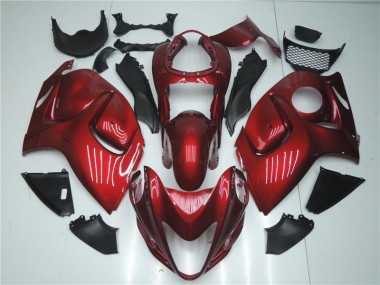 2008-2019 Rouge Suzuki GSXR 1300 Hayabusa Carénage Moto