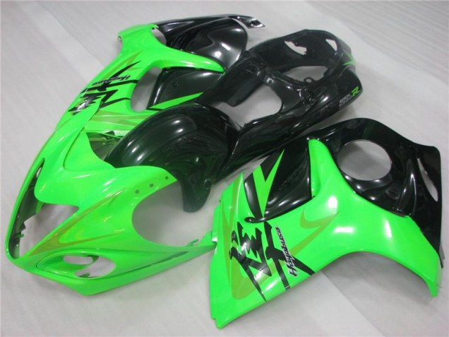2008-2019 Vert Noir Suzuki GSXR 1300 Hayabusa Carénage Moto 2008-2019 Vert Noir Suzuki GSXR 1300 Hayabusa Carénage Moto