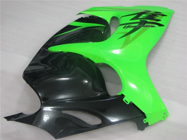 2008-2019 Vert Noir Suzuki GSXR 1300 Hayabusa Carénage Moto 2008-2019 Vert Noir Suzuki GSXR 1300 Hayabusa Carénage Moto