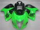2008-2019 Vert Noir Suzuki GSXR 1300 Hayabusa Carénage Moto 2008-2019 Vert Noir Suzuki GSXR 1300 Hayabusa Carénage Moto