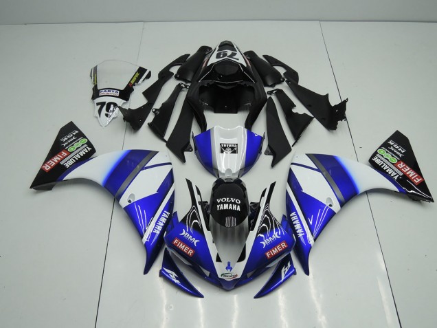 2009-2011 Bleu Noir Sterilgarda Yamaha YZF R1 Carénage Moto 2009-2011 Bleu Noir Sterilgarda Yamaha YZF R1 Carénage Moto